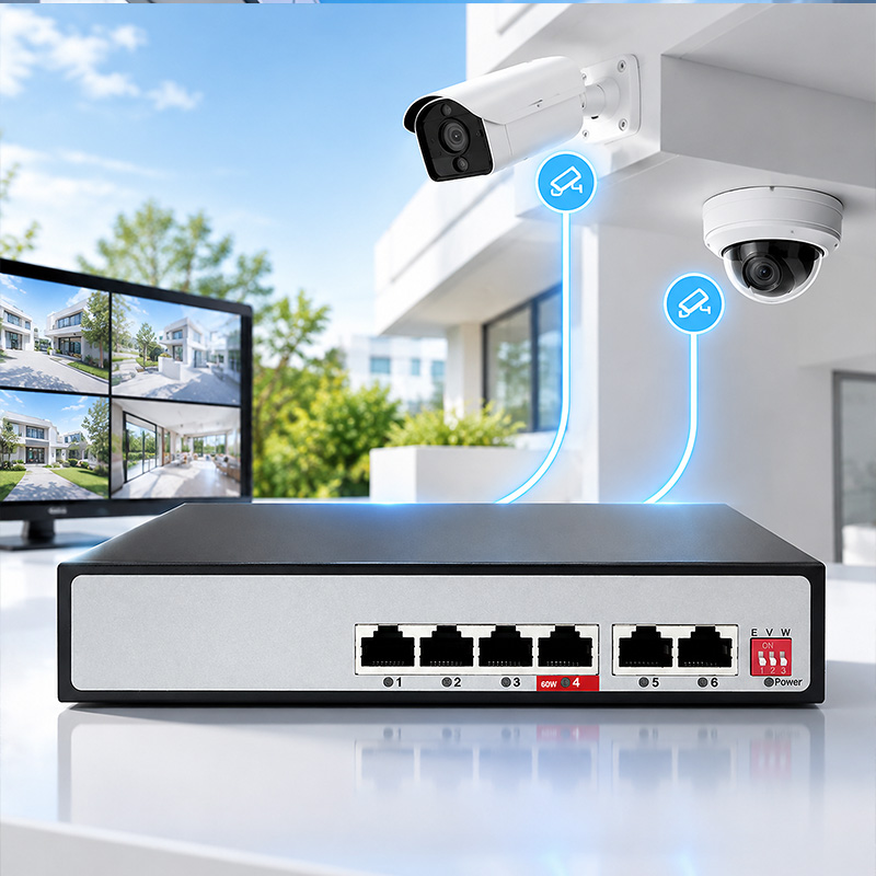 Choose a PoE Switch for IP Camera Systems in South Africa