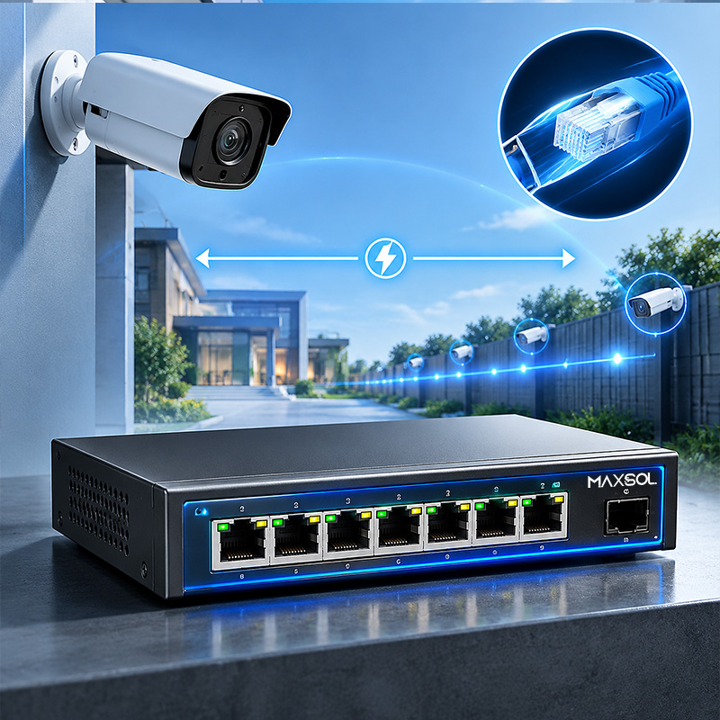 300m Long-Range PoE for IP Cameras: Planning Guide