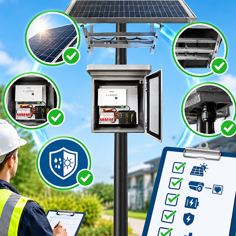 Outdoor PoE Power Checklist for CCTV Installers