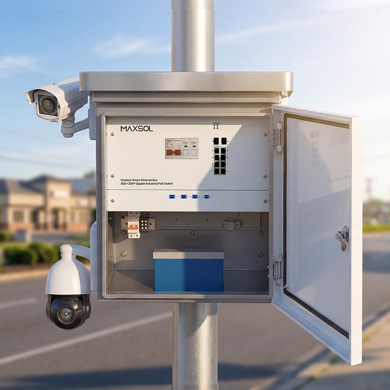 Outdoor PoE Switch Box with Battery Backup: SA Guide