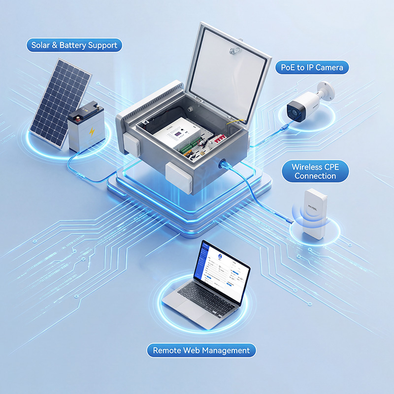 Size an Off-Grid Solar Power System for CCTV Cameras