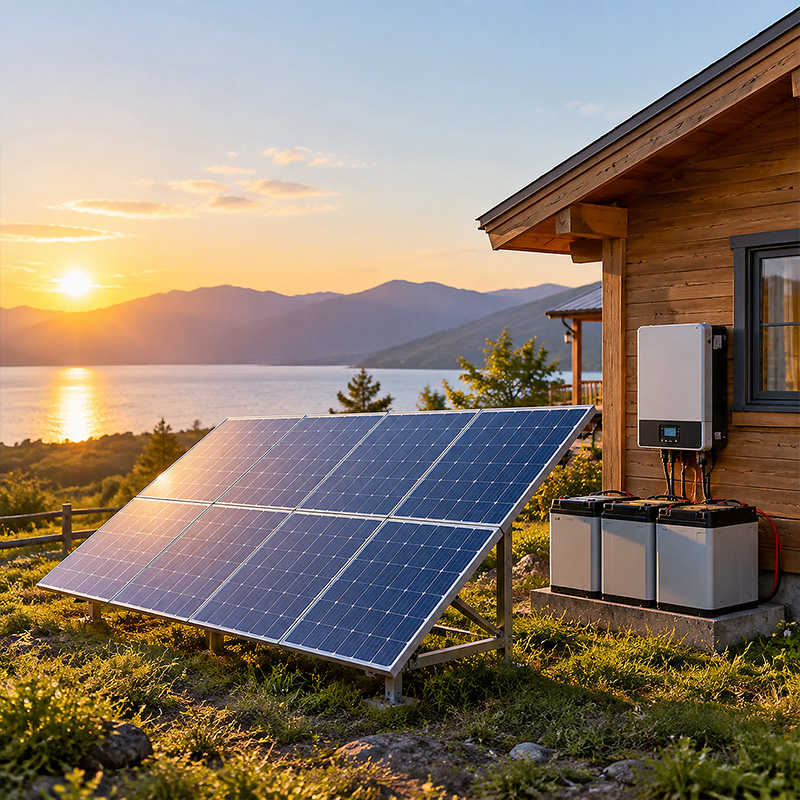 Off-Grid PoE Design for CCTV and Wireless Networks