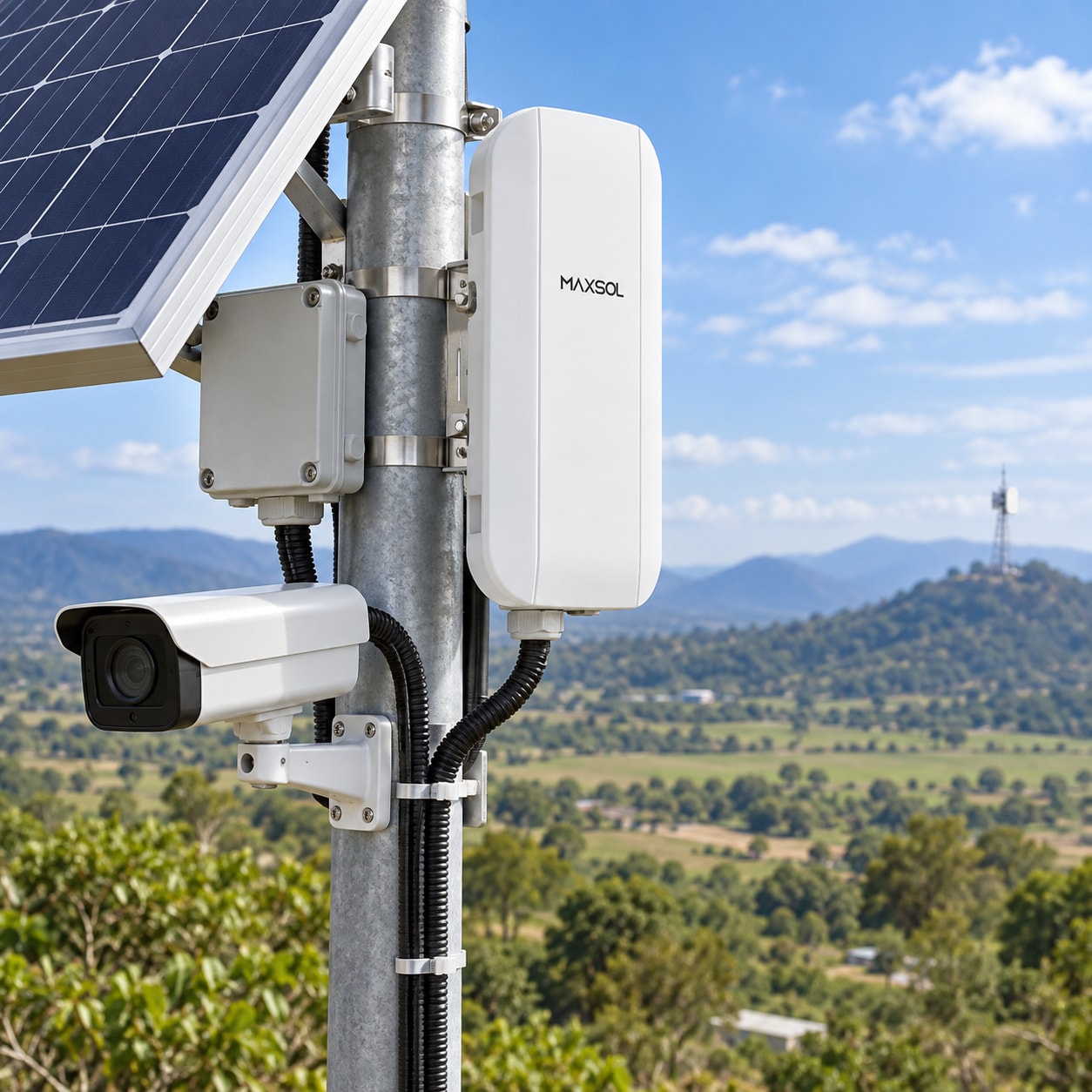 Maxsol CPE295 outdoor directional wireless CPE unit