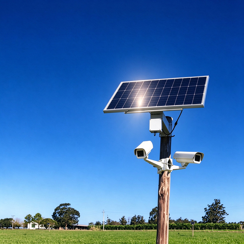 Solar Security Cameras for Farms, Car Parks and Remote Sites