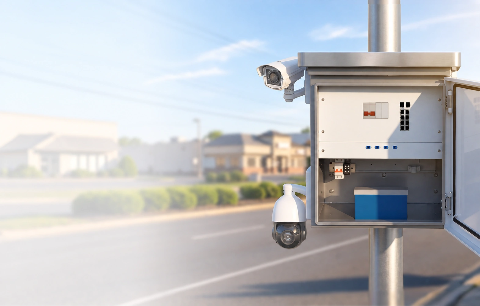Industrial PoE Smart Box for Outdoor Networking