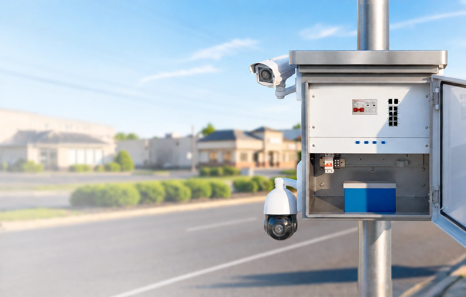 Industrial PoE Smart Box for Outdoor Networking