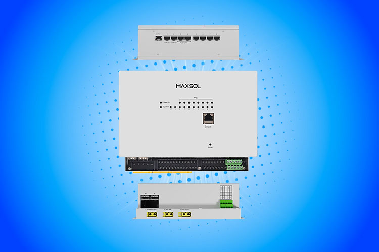 Solar Industrial PoE Switch